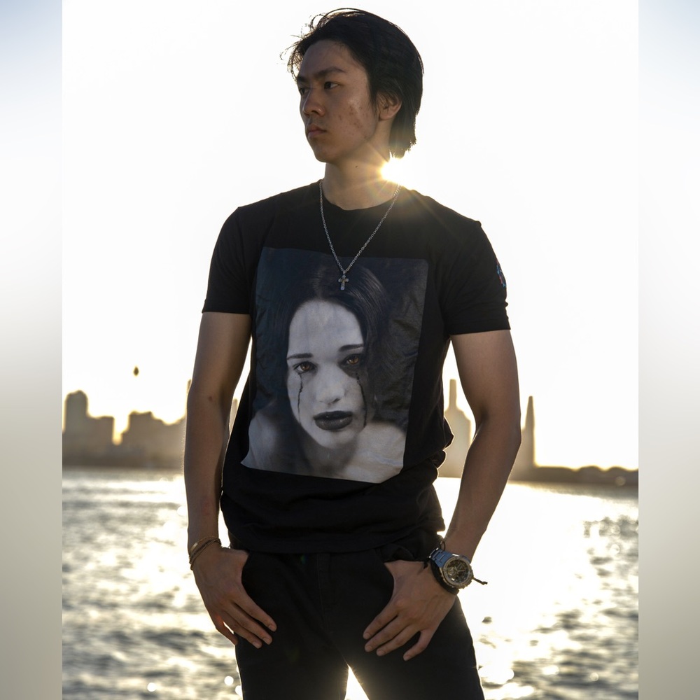 The Real TeeSea; M; Men’s 100% Cotton Black & Grey Graphic Short Sleeve T-Shirt! - Picture 1 of 9